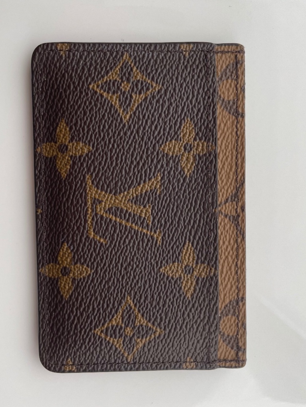 LOUIS VUITTON MONOGRAM REVERSE CARD HOLDER M69161